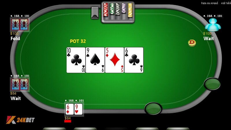24KBet Card Games - Baccarat with Player, Banker, and Tie